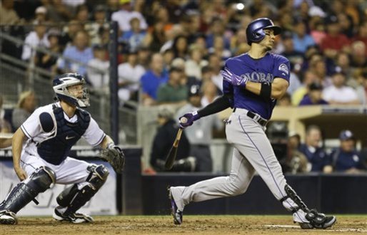 Rockies scratch out 13 hits in 5-4 win over Padres