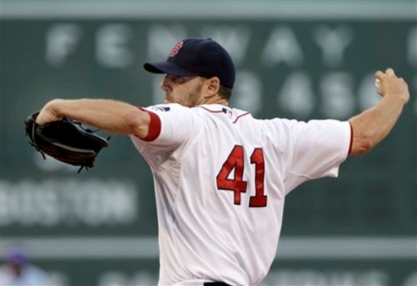 Lackey leads Red Sox over Padres 4-1