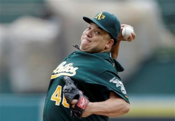 	 Colon masterful for A's in 6-0 win over Angels