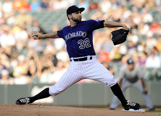 Chatwood's arm, bat lead Rockies over Brewers