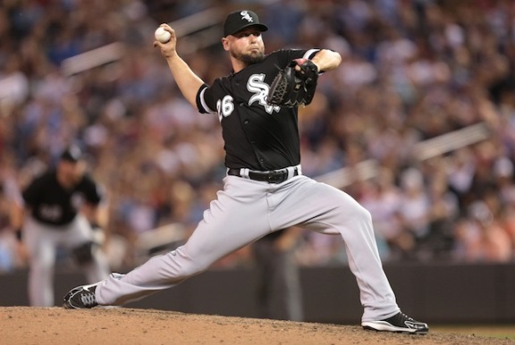 Rays acquire reliever Jesse Crain from White Sox