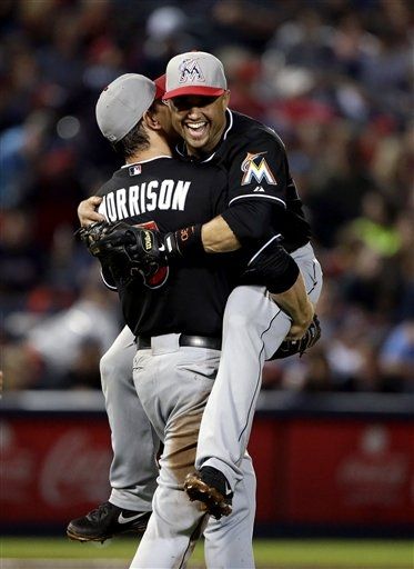 Solano lifts Marlins past Braves in 9th, 4-3