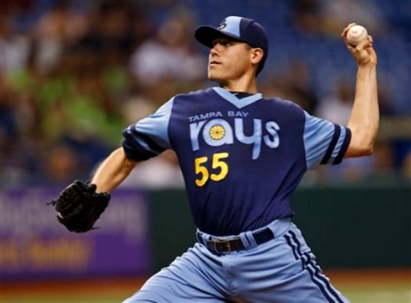 Moore beats Sale as Rays top White Sox 3-0