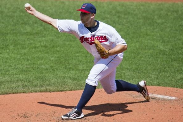 Raburn homers twice to back Masterson in Indians 6-1 win