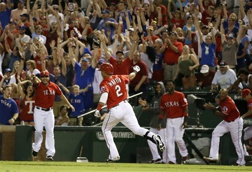 Rangers slip past Twins 2-1 in the 9th