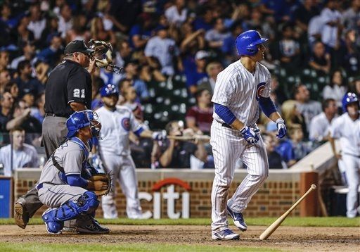 Anthony Rizzo's second solo home run vs Dodgers (Video)