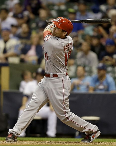 Joey Votto's solo homer vs Brewers (Video)