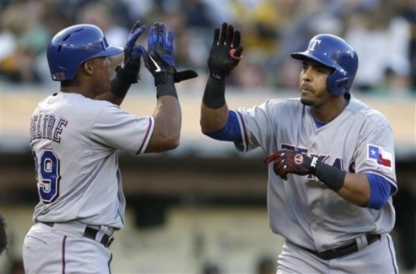 Rangers beat A’s 8-3 to gain ground in AL West