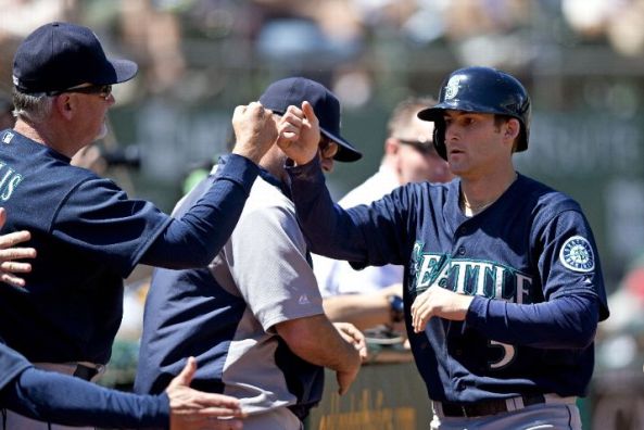Ryan drives in three, Mariners top A's 5-3