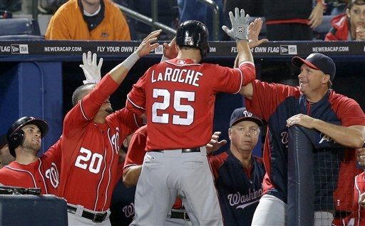Adam LaRoche's 15th inning go-ahead homer vs Braves (Video)