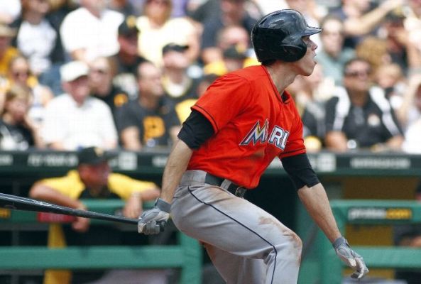Christian Yelich's first career homer (Video)