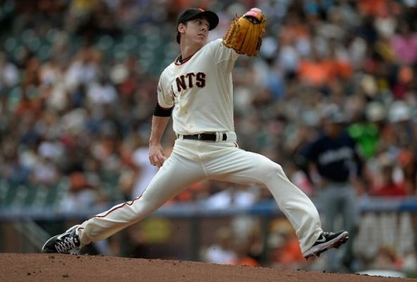 Lincecum’s gem leads Giants past Brewers 4-1