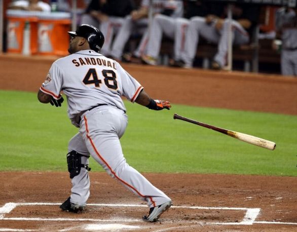 Giants unload offense to outlast Marlins 14-10