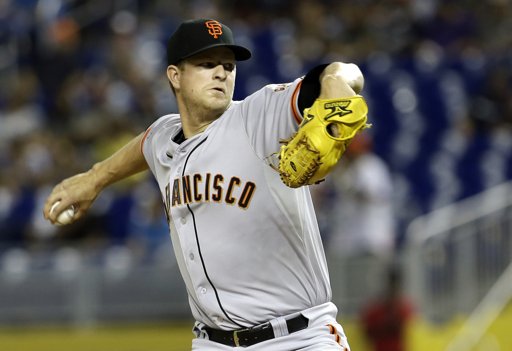 Cain, Blanco lead Giants over Marlins 6-4