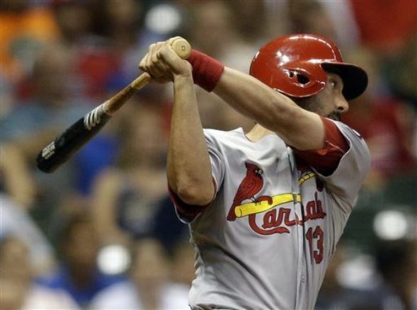 Carpenter’s single helps Cards rally over Brewers