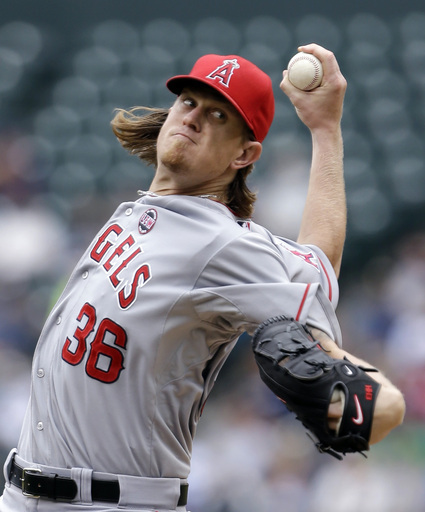 Weaver leads Angels to sweep of Seattle in 7-1 win