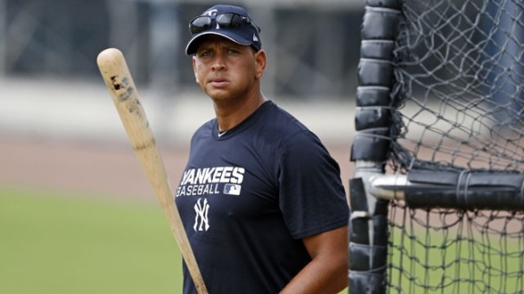 Girardi: A-Rod 'penciled in' for Monday start