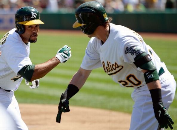 Crisp, Vogt hit homers as Griffin, A's beat Rays