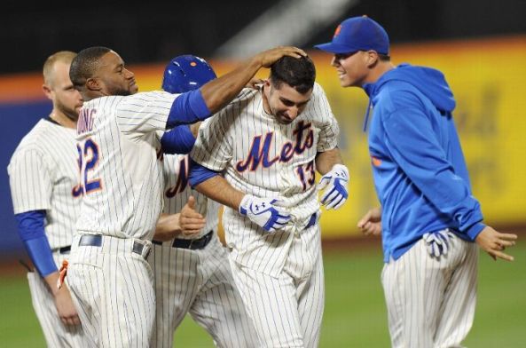 Satin, Mets rally for 4 in 9th to beat Giants 5-4