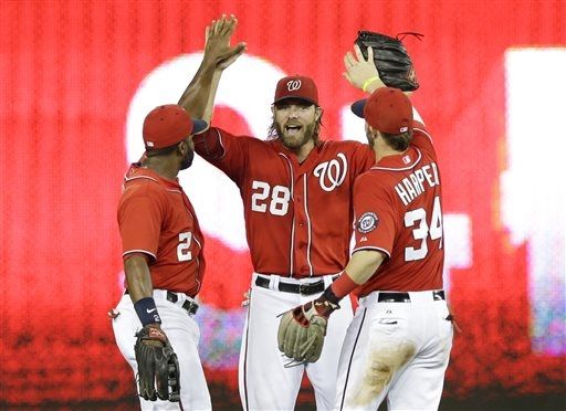 Clutch rally late helps Nats gain in Wild Card race