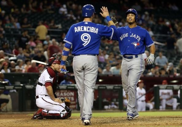 Encarnacion, 3 others homer in Blue Jys' rout