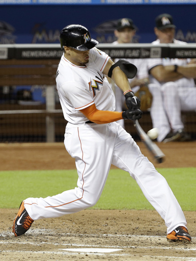 Giancarlo Stanton's bases-clearing double vs Tigers (Video)