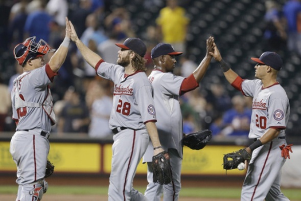 Werth's HR, 2 doubles lead charging Nats past Mets