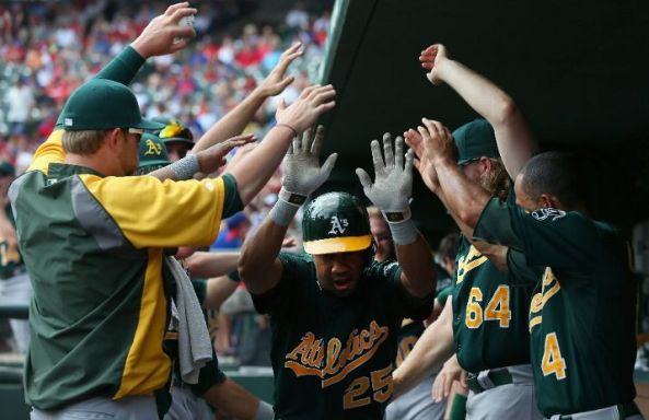 A's beat Rangers to complete big AL West sweep