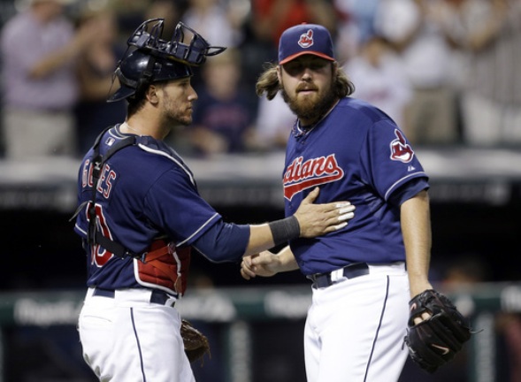 Indians don't chicken out, beat Orioles 6-4