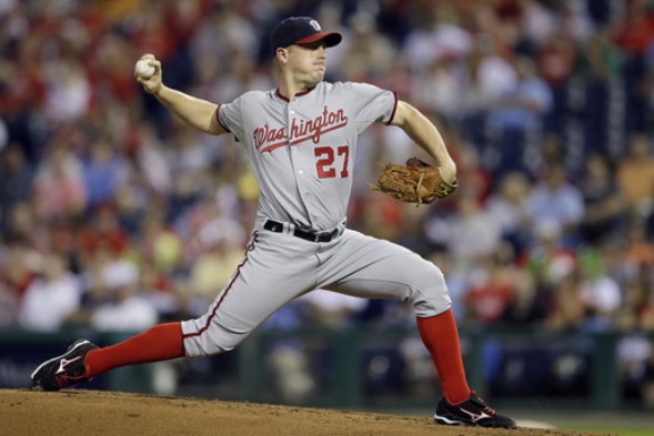 Zimmermann leads Nats past Phillies for 16th win