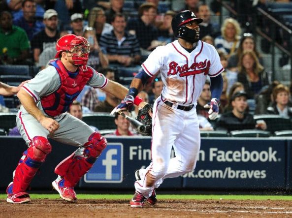 Heyward leads Braves to 7-1 win over Phillies