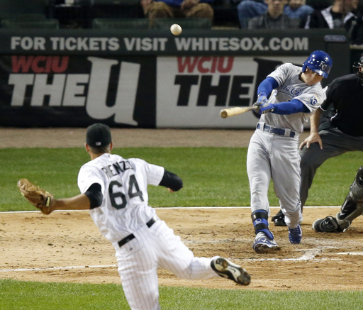 David Lough's two-run homer vs White Sox (Video)