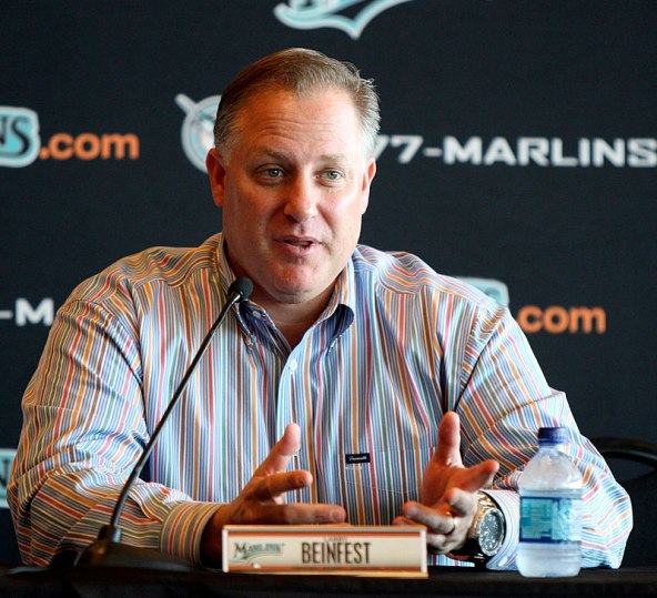 Marlins fire president of baseball operations Larry Beinfest 