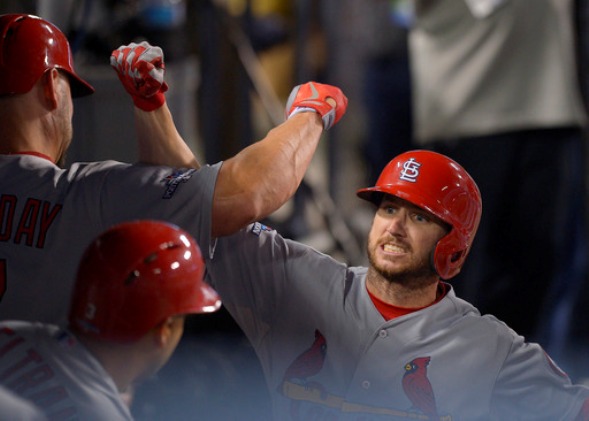 Cardinals homer twice to beat Dodgers 4-2 in NLCS