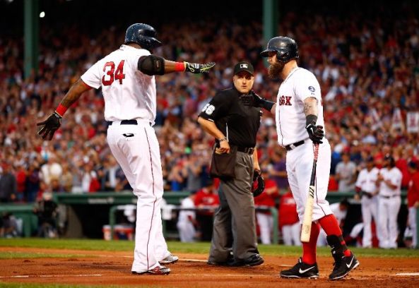 Ortiz hits 2 HRs, Red Sox lead Rays 2-0 in ALDS