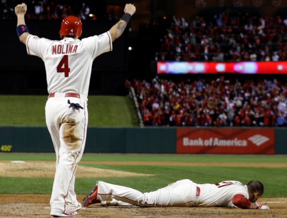 Obstruction call gives Cardinals walk-off win in WS Game 3