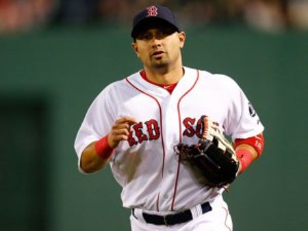 Shane Victorino scratched from Game 4 with bad back
