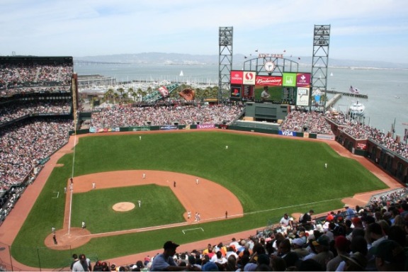A's could share AT&T Park with Giants in '14  