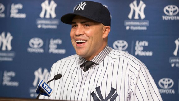 Carlos Beltran's deal with Yankees made official