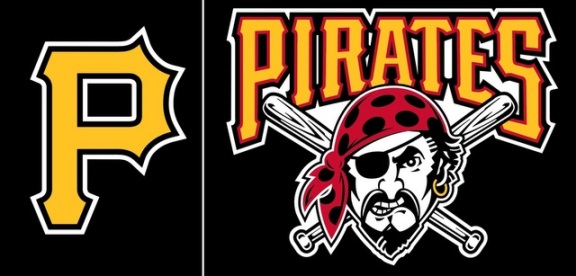 Pirates adopt gold 'P' as primary logo, replacing Jolly Roger design