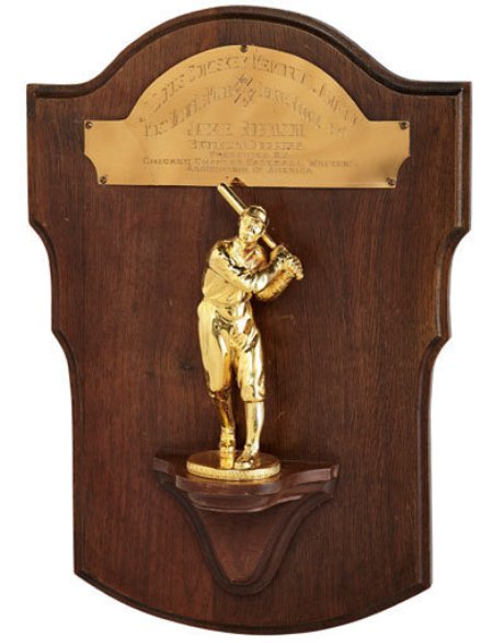 Jackie Robinson's 1947 rookie award sells for $402,000
