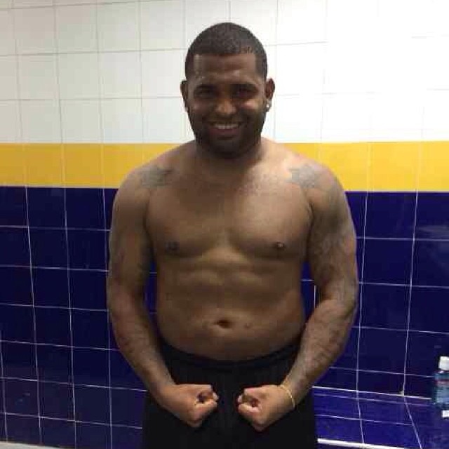 Pablo Sandoval has lost a lot of weight 