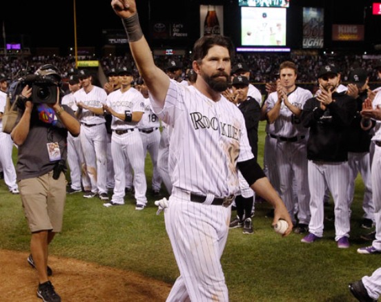Rockies to retire Todd Helton's No. 17 jersey 