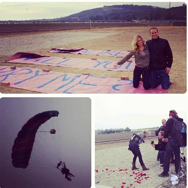 Blue Jays Closer Casey Janssen Proposed to Girlfriend After Jumping Out of a Plane