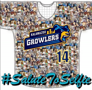 A Kalamazoo Collegiate Baseball Team Is Making a Jersey Out of Selfies