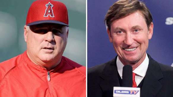 Angels trade Mike Scioscia's son to Cubs for Wayne Gretzky's son 