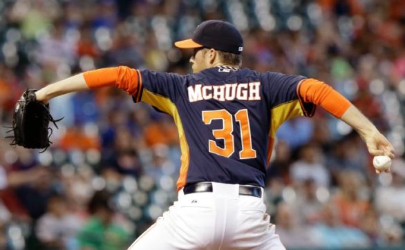 McHugh strong in Astros 5-1 win over Athletics
