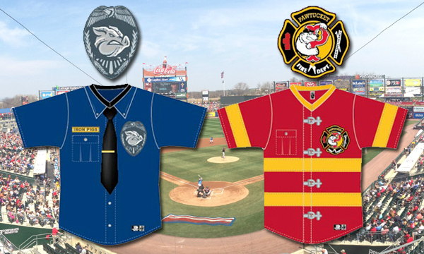 Two Minor League Baseball Teams Will Wear Police And Firefighter-Inspired Uniforms