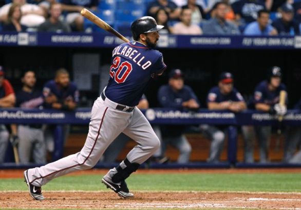 Colabello' 4 RBIs power Twins past Rays 6-4 in 12