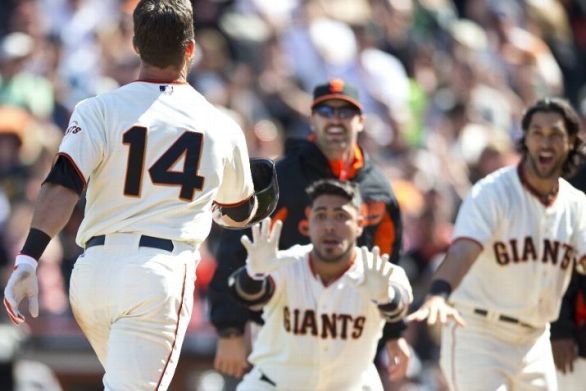 Hicks' walk-off homer give Giants 4-1 win over Indians
